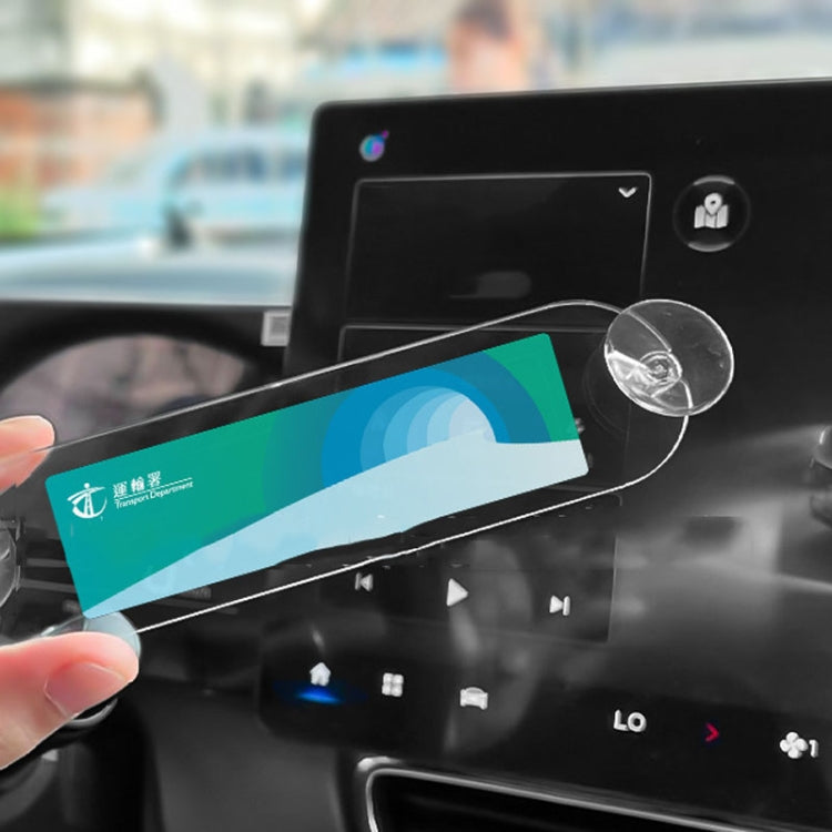 Hong Kong HKe Toll Car Patch Vehicle Front Windshield Decoration