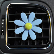 Load image into Gallery viewer, Colorful Daisy Car Decorative Air Vent Aromatherapy Clip, Blue, Pink, White, Yellow