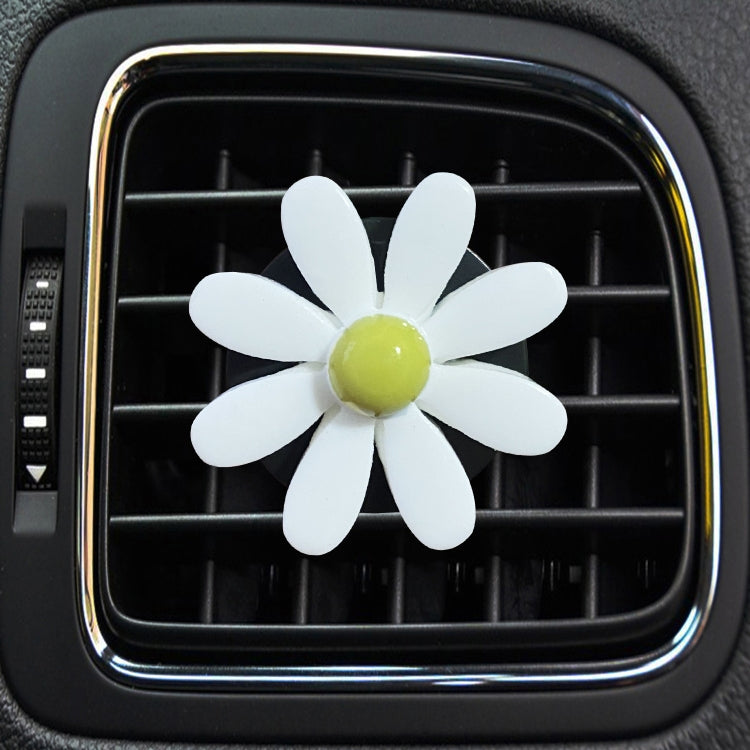 Colorful Daisy Car Decorative Air Vent Aromatherapy Clip, Blue, Pink, White, Yellow
