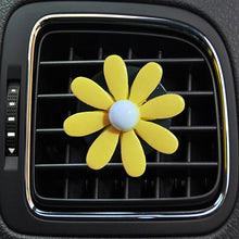 Load image into Gallery viewer, Colorful Daisy Car Decorative Air Vent Aromatherapy Clip, Blue, Pink, White, Yellow