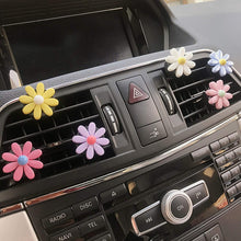 Load image into Gallery viewer, Colorful Daisy Car Decorative Air Vent Aromatherapy Clip, Blue, Pink, White, Yellow