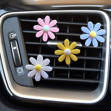 Load image into Gallery viewer, Colorful Daisy Car Decorative Air Vent Aromatherapy Clip, Blue, Pink, White, Yellow