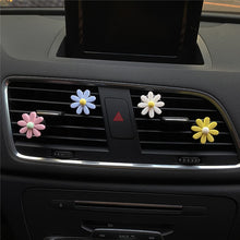 Load image into Gallery viewer, Colorful Daisy Car Decorative Air Vent Aromatherapy Clip, Blue, Pink, White, Yellow