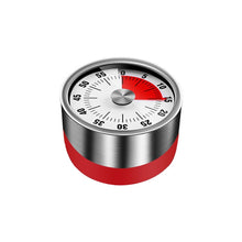Load image into Gallery viewer, Kitchen Stainless Steel Mechanical Timer Student Time Management Reminder Baking Alarm Clock