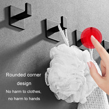Load image into Gallery viewer, Thickened Solid Hooks Toilet Clothes Hooks Aluminum Free Perforation Wall Clothes Hat Hanger, 9524