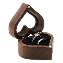 Load image into Gallery viewer, Wooden Heart Shape Ring Box Jewelry Storage Box Wedding Valentine Gift Box, RB513-C1, RB513-C2, RB513-C3, RB513-C4, RB513-C5, RB513-C6, RB513-C7, RB529-C1, RB529-C2, RB529-C3, RB529-C4, RB529-C5, RB529-C7, RB529-C8