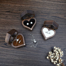 Load image into Gallery viewer, Wooden Heart Shape Ring Box Jewelry Storage Box Wedding Valentine Gift Box, RB513-C1, RB513-C2, RB513-C3, RB513-C4, RB513-C5, RB513-C6, RB513-C7, RB529-C1, RB529-C2, RB529-C3, RB529-C4, RB529-C5, RB529-C7, RB529-C8