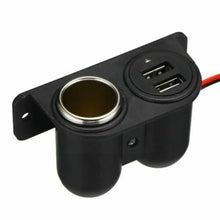 Load image into Gallery viewer, Car Charger Dual USB 3.1A/3100mA Modified With Cigarette Lighter