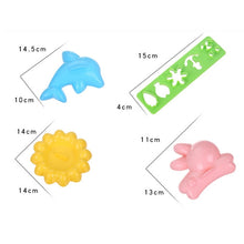 Load image into Gallery viewer, 4pcs/Set Rabbit Dolphin Rice Sushi DIY Mold