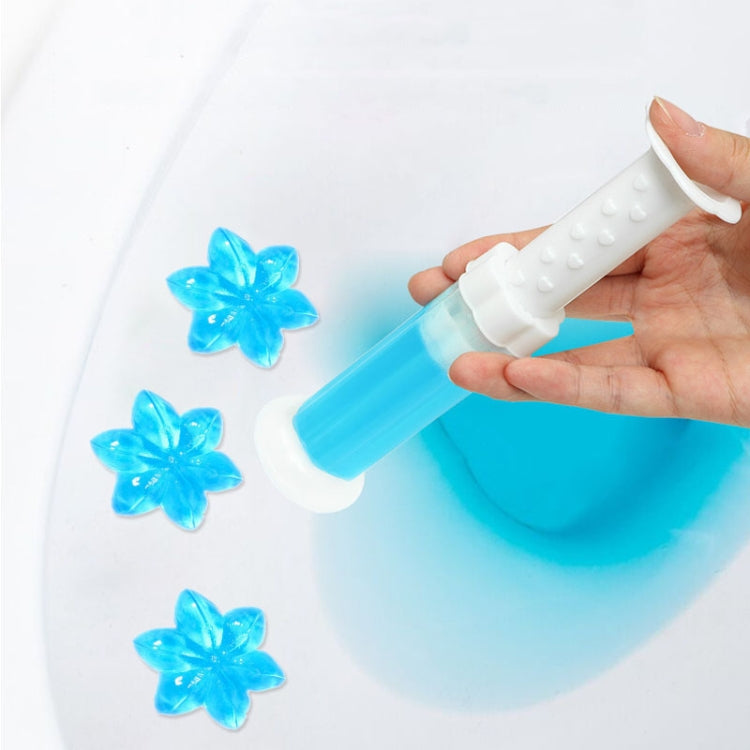 Bathroom Potty Cleaning Flower Toilet Fresh Deodorizing Gel