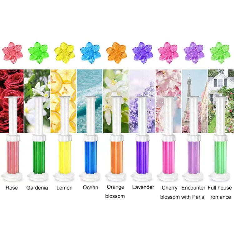 Bathroom Potty Cleaning Flower Toilet Fresh Deodorizing Gel