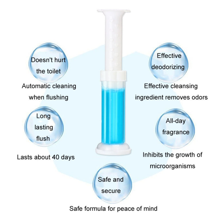 Bathroom Potty Cleaning Flower Toilet Fresh Deodorizing Gel