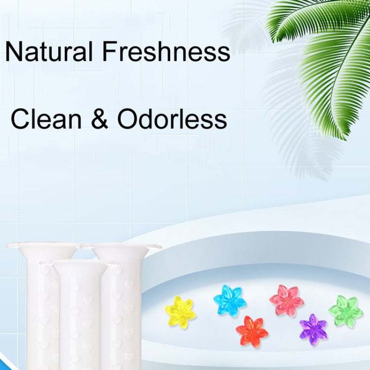 Bathroom Potty Cleaning Flower Toilet Fresh Deodorizing Gel