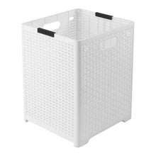 Load image into Gallery viewer, Foldable Dirty Clothes Basket Wall Mounted Bathroom Dirty Clothes Storage Frame Plastic Laundry Basket, Plus Large White, Plus Large Gray, Plus Large Black, Extra Large Black, Extra Large White, Extra Large Gray