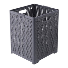 Load image into Gallery viewer, Foldable Dirty Clothes Basket Wall Mounted Bathroom Dirty Clothes Storage Frame Plastic Laundry Basket, Plus Large Gray, Plus Large Black, Extra Large Black, Extra Large White, Extra Large Gray