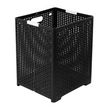 Load image into Gallery viewer, Foldable Dirty Clothes Basket Wall Mounted Bathroom Dirty Clothes Storage Frame Plastic Laundry Basket, Plus Large Gray, Plus Large Black, Extra Large Black, Extra Large White, Extra Large Gray