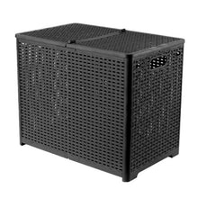 Load image into Gallery viewer, Foldable Dirty Clothes Basket Wall Mounted Bathroom Dirty Clothes Storage Frame Plastic Laundry Basket, Plus Large Gray, Plus Large Black, Extra Large Black, Extra Large White, Extra Large Gray