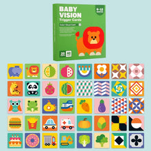 Load image into Gallery viewer, 20pcs /Book Baby Early Learning Card Children Eye Care Visual Stimulation Card