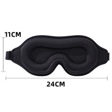 Load image into Gallery viewer, 3D Eye Mask Breathable Shade Stereoscopic Nose All-In-One Sleeping Eye Mask