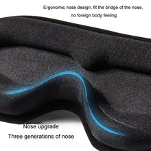 Load image into Gallery viewer, 3D Eye Mask Breathable Shade Stereoscopic Nose All-In-One Sleeping Eye Mask
