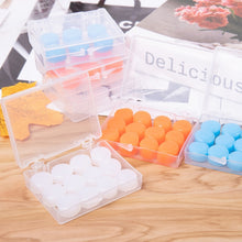 Load image into Gallery viewer, 12pcs /Box Silicone Mud Children Sleep Earplugs Noise Reduction Swimming Waterproof Ear Plugs