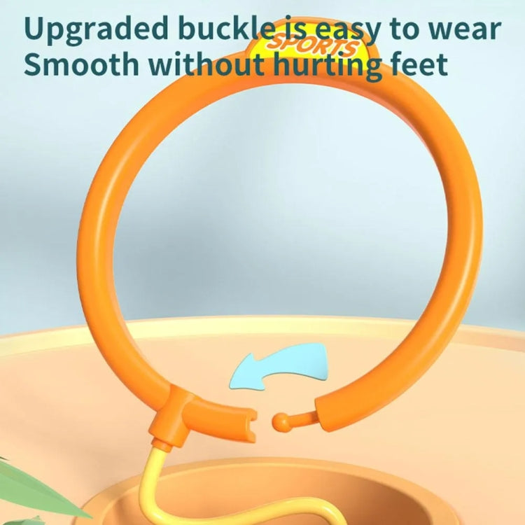 Kids Portable Glowing Ankle Skip Ball One Foot Bouncing Balls