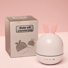 Load image into Gallery viewer, Rotatable Cartoon Atmosphere Projection Lamp Music Night Light, Plug-in Model, Music Box Remote Model, Bluetooth Remote Model