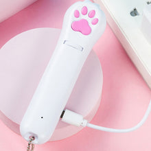 Load image into Gallery viewer, Pet Projection Toy USB Rechargeable LED Pattern Projector Cat Teaser Interactive Toys, A Type-Red Laser+ Green Light, B Type-Red Laser+ Red Light, C Type-UV Light+Green Light, D Type -UV Light+Red Light