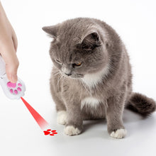 Load image into Gallery viewer, Pet Projection Toy USB Rechargeable LED Pattern Projector Cat Teaser Interactive Toys, A Type-Red Laser+ Green Light, B Type-Red Laser+ Red Light, C Type-UV Light+Green Light, D Type -UV Light+Red Light