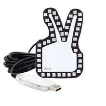 Load image into Gallery viewer, Car Interactive Finger Light Multi-function Warning Anti-rear Collision Light, Thumbs Up, Scissor Hand, OK