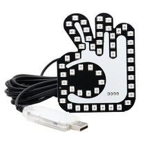 Load image into Gallery viewer, Car Interactive Finger Light Multi-function Warning Anti-rear Collision Light, Thumbs Up, Scissor Hand, OK