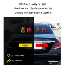 Load image into Gallery viewer, Car Interactive Finger Light Multi-function Warning Anti-rear Collision Light, Thumbs Up, Scissor Hand, OK