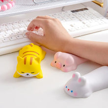 Load image into Gallery viewer, Decompression Memory Foam Mouse Pad Cute Desktop Mouse Wrist Cushion Hand Rest, Cat, Pig, Rabbit, Shiba Inu