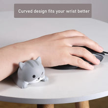 Load image into Gallery viewer, Decompression Memory Foam Mouse Pad Cute Desktop Mouse Wrist Cushion Hand Rest, Cat, Pig, Rabbit, Shiba Inu