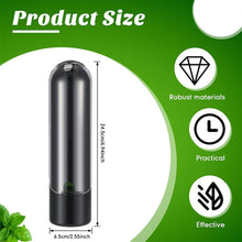 Load image into Gallery viewer, Herb Crisper Vegetable Keep Fresh Container Cilantro Herb Storage Container, 24.5 x 6.5 cm