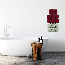 Load image into Gallery viewer, Bathroom Wall Mounted Towel Rack Multifunctional Iron Wall Mounted Wine Stand Storage Shelf
