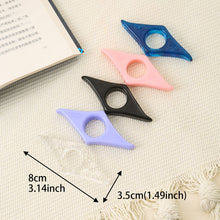 Load image into Gallery viewer, Thumb Bookmark Acrylic Book Holder Support Reading Aids For Students