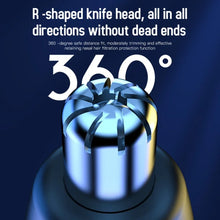 Load image into Gallery viewer, Electric Digital Display Nose Hair Trimmer Rechargeable 3 Gear Adjustable Portable Shaver