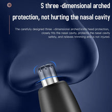 Load image into Gallery viewer, Electric Digital Display Nose Hair Trimmer Rechargeable 3 Gear Adjustable Portable Shaver