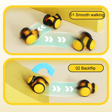 Load image into Gallery viewer, Bee Shaped Cats Motorized Toys Intelligent Cats Teasing Pet Toy Stroller, 60 x 53 x 38mm