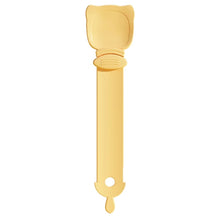 Load image into Gallery viewer, Cat Feeder Cat Strip Squeezer Pet Snack Minced Meat Feeding Spoon, Orange, Green, Beige
