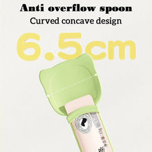 Load image into Gallery viewer, Cat Feeder Cat Strip Squeezer Pet Snack Minced Meat Feeding Spoon, Orange, Green, Beige