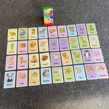 Load image into Gallery viewer, 36pcs /Box Children Enlightenment Early Learning English Word Cards