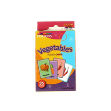 Load image into Gallery viewer, 36pcs /Box Children Enlightenment Early Learning English Word Cards
