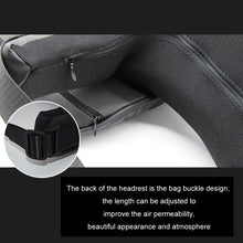 Load image into Gallery viewer, Car Seat Memory Foam Support Cushion, Black Headrest, Coffee Headrest, Black Waist Support, Coffee Waist Support