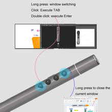 Load image into Gallery viewer, Conference Teaching Page Turning Pen Electronic Telescopic Pointer Laser Pointer PPT Wireless Presenter, Telescopic Laser Pointer