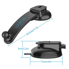 Load image into Gallery viewer, Car Dashboard Suction Cup Double Chuck Mobile Phone Holder