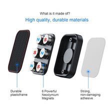 Load image into Gallery viewer, Flat Adhesive Magnetic Car Mobile Phone Navigation Holder