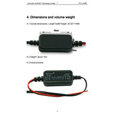 Load image into Gallery viewer, Vehicle Power Supply DC Ultra Thin Step-Down Power Converter, Fulree 12V To 3.3V 2.5A, Fulree 12V To 4.2V 2.5A, Fulree 12V To 5V 2.5A, Fulree 12V To 6V 2.5A, Fulree 12V To 7.5V 2.5A, Fulree 12V To 9V 1A