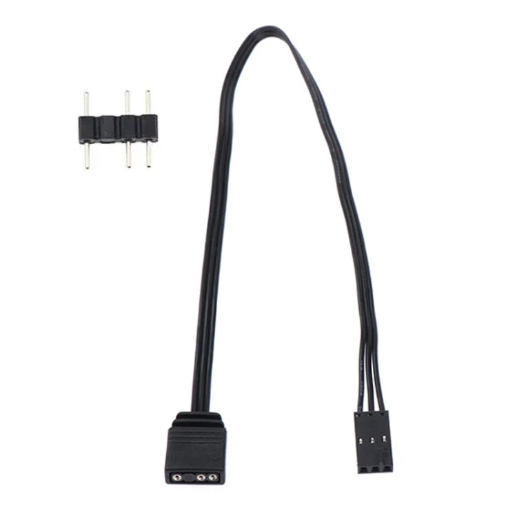 For Pirate Ship Controller Adapter Cable QL LL120 ICUE Divine Light Synchronization, 3Pin, 4Pin